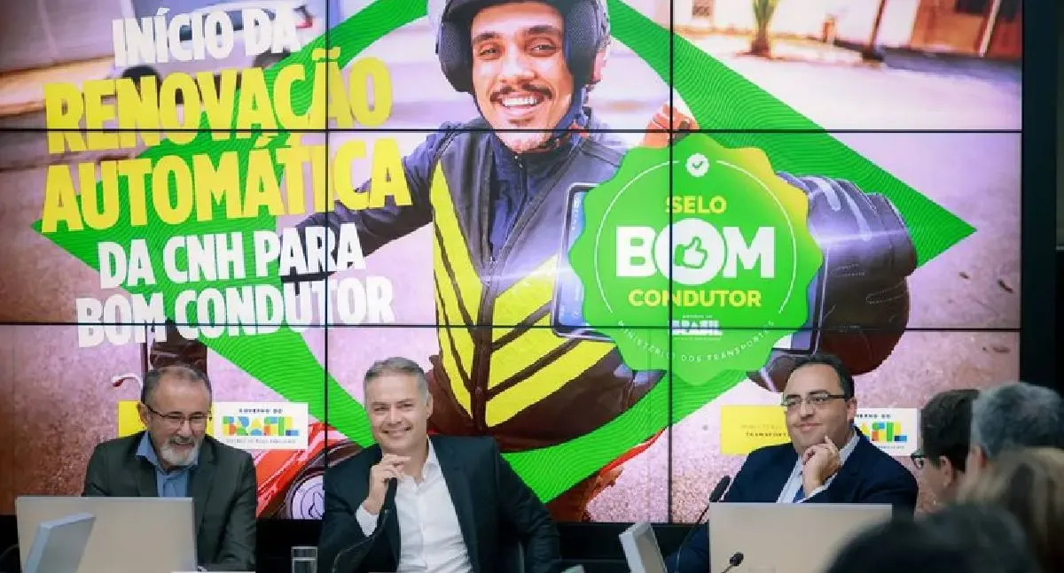 CNH passa a ser renovada automaticamente para bons condutores